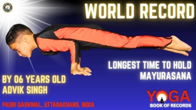 Advik Singh Mayurasana