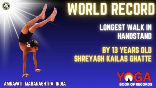 Fastest Walking in Handstand Yoga